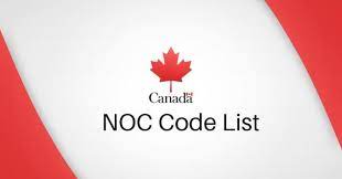NOC para las profesiones en Canada